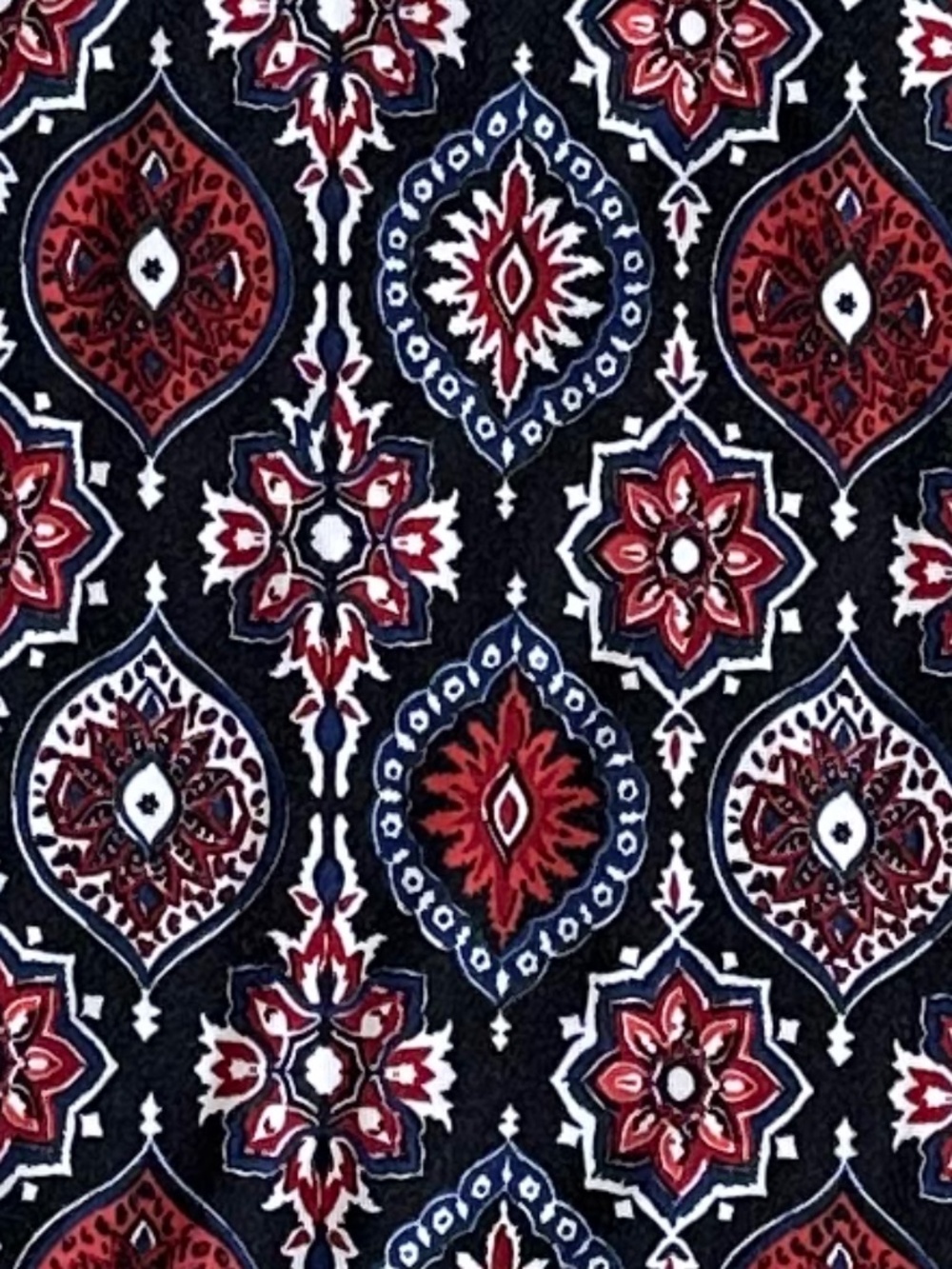 Duffield Lane Signature Stretch Cotton Jersey Coco Dress Medallion XL Classic - Picture 6 of 12